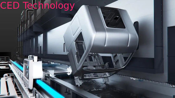 ISO9001 grijze Elektroforetische Deklaag met de Hoofdingrediënten van de Alcoholether